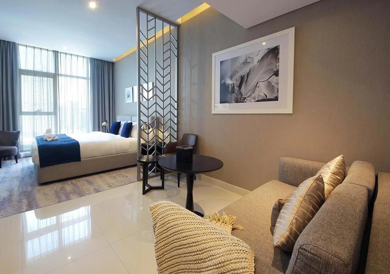 Luxury Studio Apartment Canal View Near Dubai Mall Vereinigte Arabische Emirate